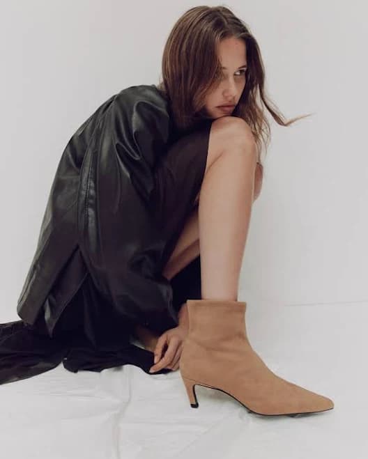 H&M Ladies Heeled Sock Boots