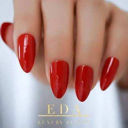 Red Press On Nails