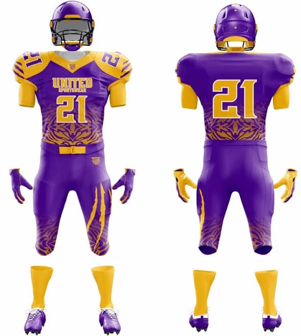 Personalized Sublimation Football Uniform