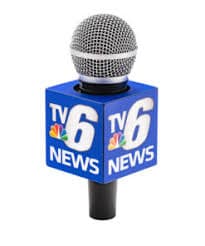Square Mic Flags | Mic Flags | Custom Mic Flags | Impact PBS