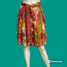 Bila | Skirts | New Boho Skirt Plus Size 2x Xxl Festival Flowy Hippie Long Handkerchief Stretch | Poshmark