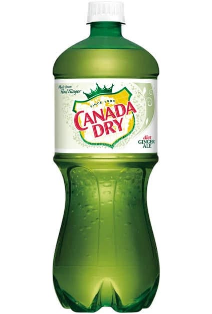 Canada Dry - Diet Ginger Ale - 1 L (12 Plastic Bottles)