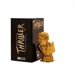 Michael Jackson Original Thriller Limited Number Ultra Gold Statue In Box 78/82