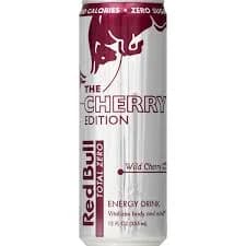 Red Bull Energy Drink, The Cherry Edition