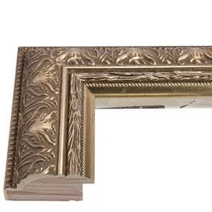 Custom Ornate Gold or Silver Wood Picture Frame