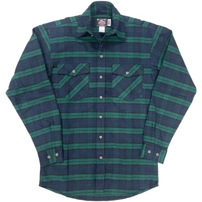 Blackwatch Men's Plaid Flannel Shirt