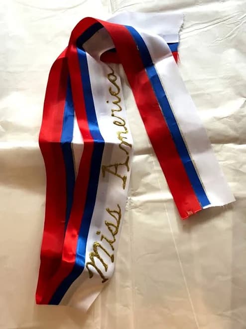 Miss America Pageant Sash Costume
