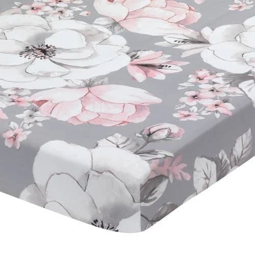 Lambs & Ivy Signature Botanical Baby Fitted Crib Sheet