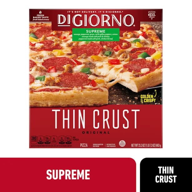 DiGiorno Supreme Original Thin Crust Pizza