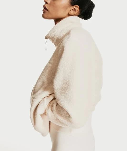 H&M Ladies Teddy Fleece Activewear Jacket