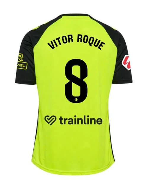 Real Betis Away VITOR ROQUE 8 Jersey 24-25