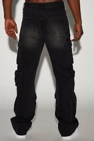 Pantalón De Mezclilla Stay Looking Rigid Carpenter - Negro | Fashion Nova