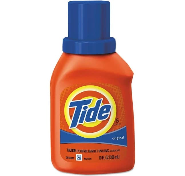 Tide Liquid Double Strength Original Scent 10 oz Bottles 12/Carton