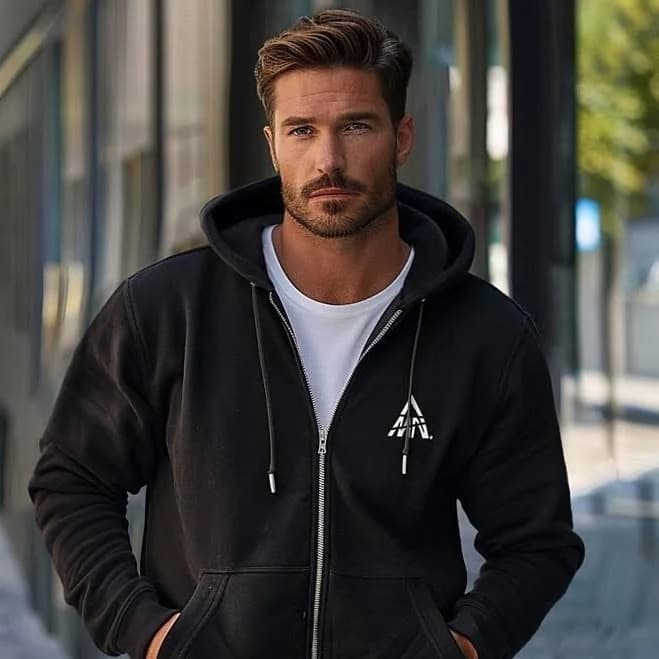Men's Loose Fit Graphic Hoodies