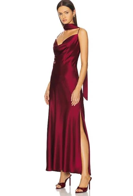 NICHOLAS Geneva Cowl-Neck Dress