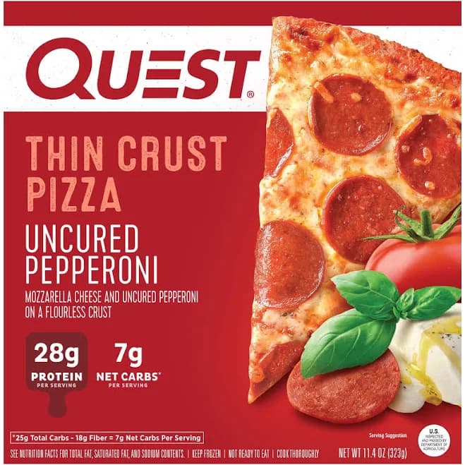 Quest Pizza Uncured Pepperoni