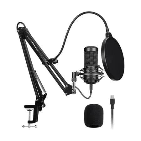 Tiokmc USB Podcast Microphone Kit