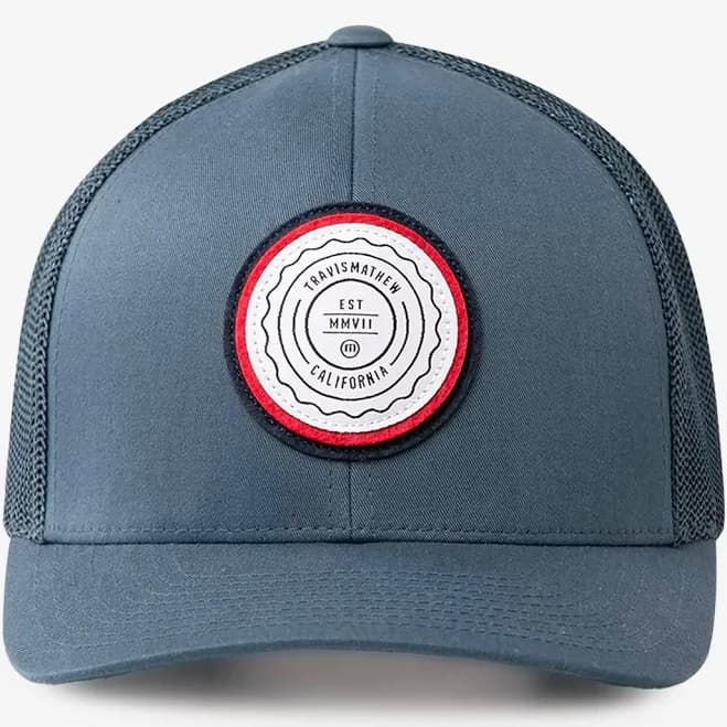 TravisMathew Men's The Patch Snapback Hat
