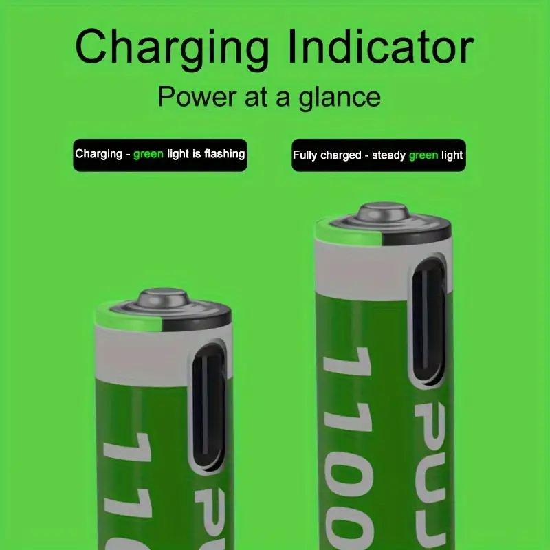 aa+aaa 1.5v 3400mwh+1100mwh rechargeable lithium - Temu
