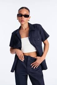 Dickies Original Short Sleeve Shirt - Navy | Fashion Nova
