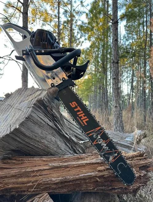 Red Beard Saws Ported RBS 500i Chainsaw – Powerhead Only Standard Wrap Handle