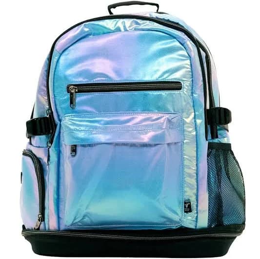 Varsity Rainbow Iridescent Backpack