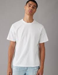 AE Logo Lived-In T-Shirt | American Eagle