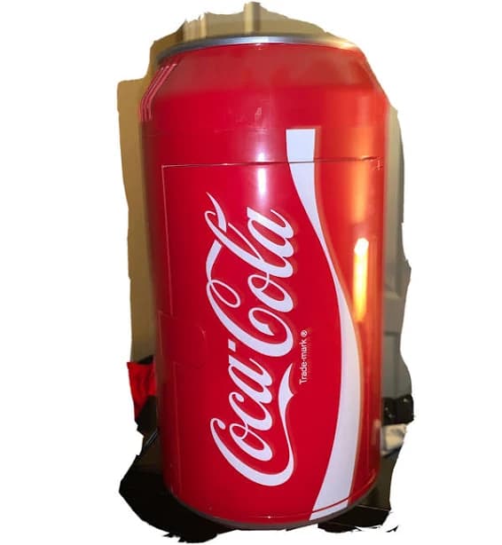 Coca-Cola 8 Can Portable Mini Fridge