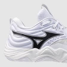 MIZUNO WAVE MOMENTUM ELITE (2E WIDE) MENS WHITE BLACK | The Athlete's Foot