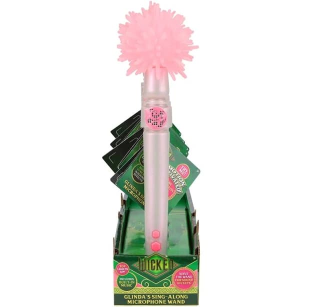 Wicked Glinda's Sing-Along Microphone Magic Wand Toy