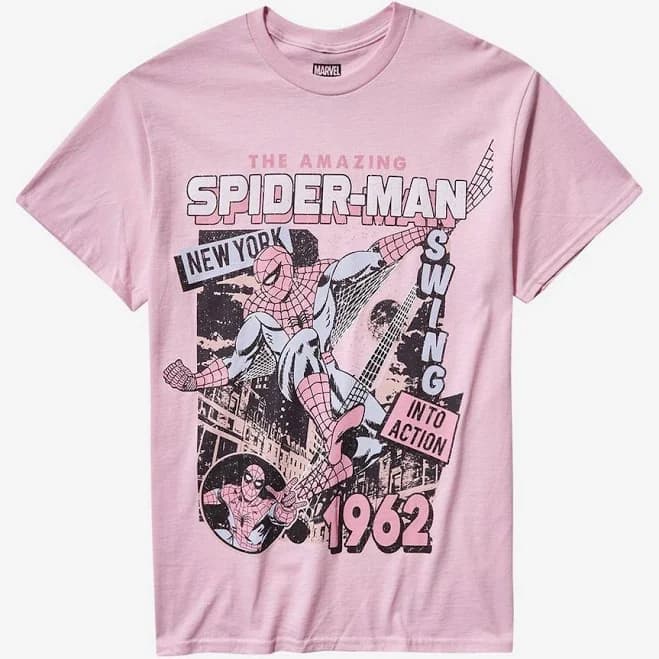 Marvel The Amazing Spider-Man Graphic T-Shirt