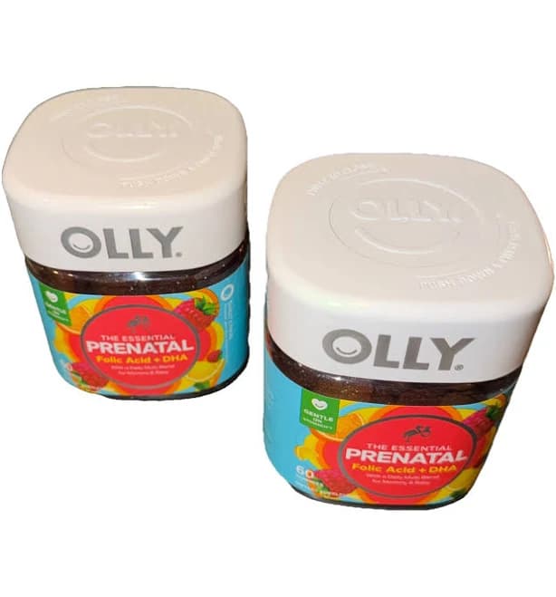 Olly Essential Prenatal Daily Multi Blend Dha 60 Sweet Citrus Gummies