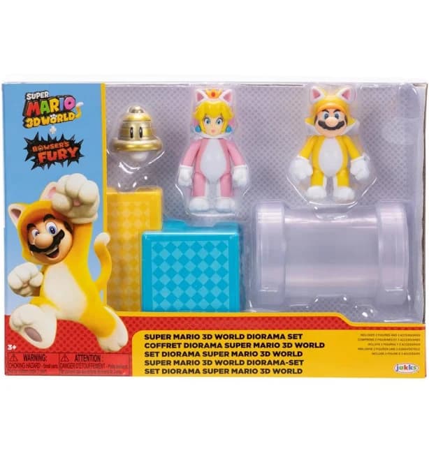 Super Mario 3D World Diorama Set