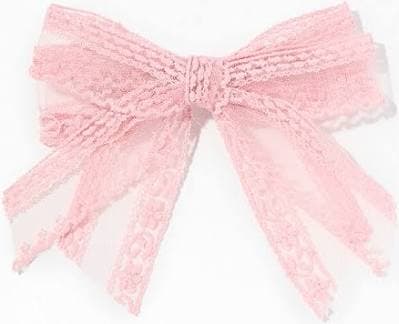 Ellie Lace Bow Hair Clip