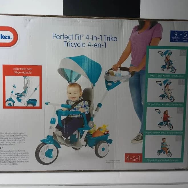 Little Tikes Perfect Fit 4 In 1 Tricycle - New Toys & Collectibles