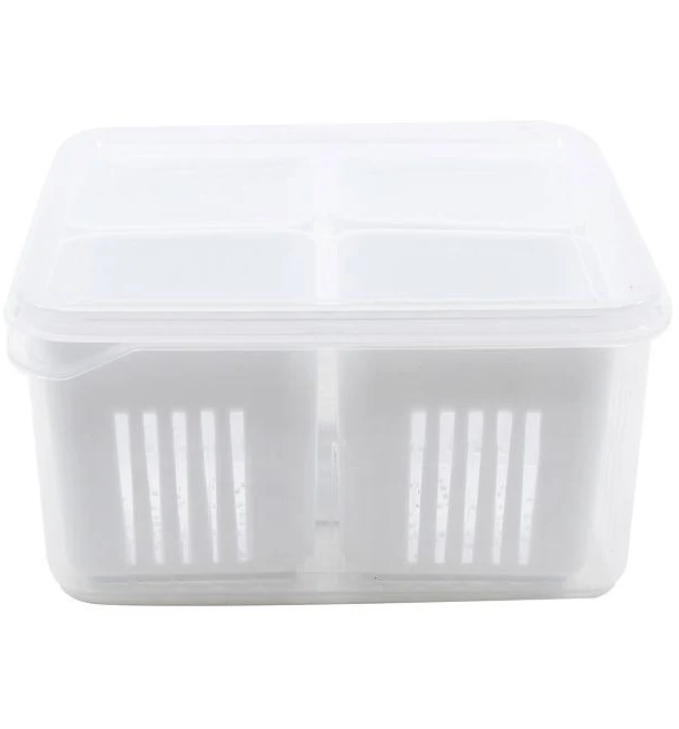 New View Gifts & Accessories 4-Compartment Food Storage Container