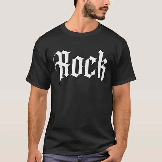 Men's Rock Logo T-Shirt