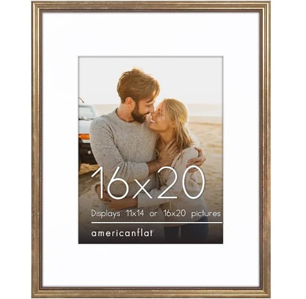 Americanflat Heirloom Frame With Mat