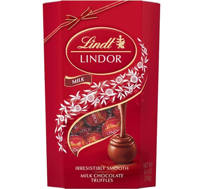 Lindt Lindor Milk Chocolate Truffles