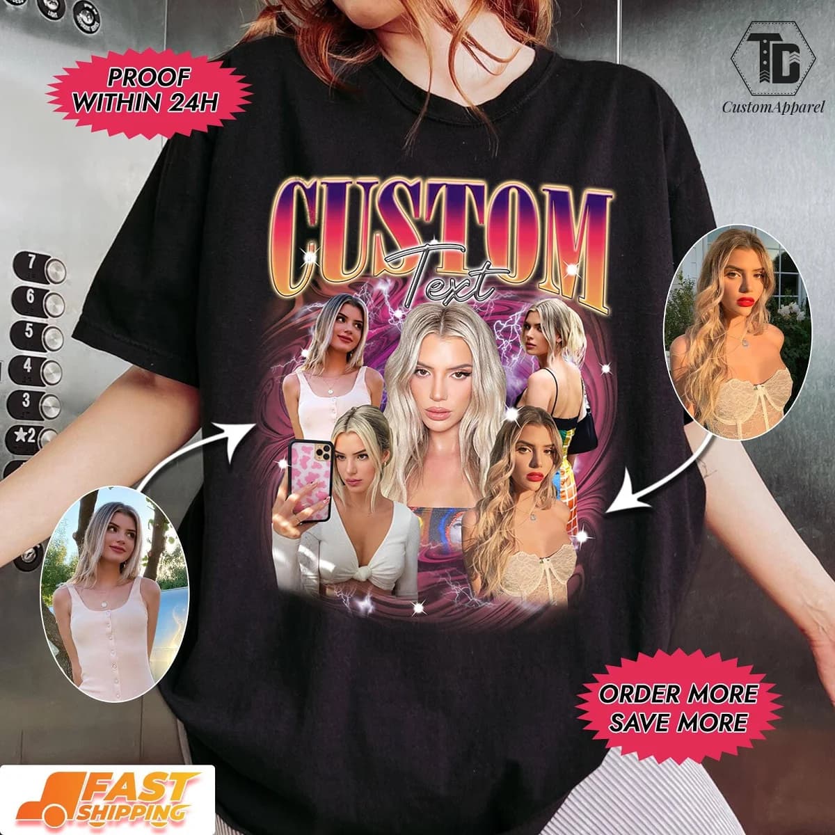 Custom Face Girlfriend Shirt