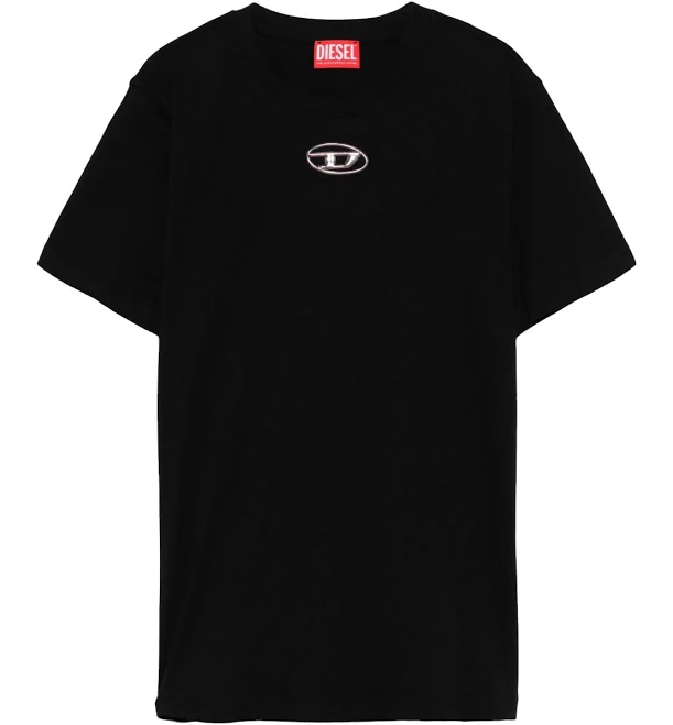 women Diesel Oval D-logo T-Shirt