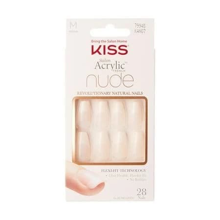 Kiss Salon Leilani Acrylic Nude Nails