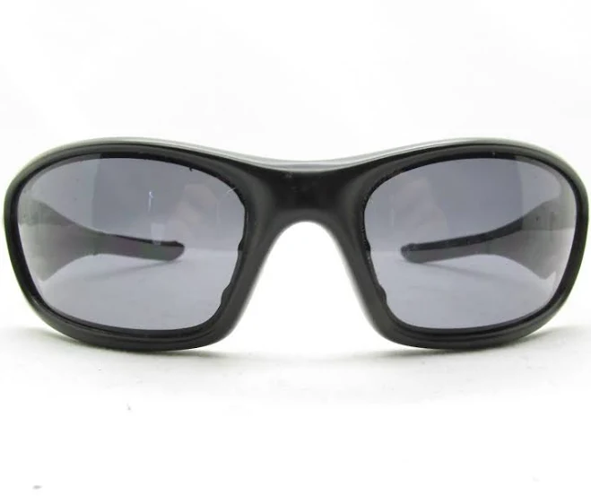 Oakley Straight Black Sports Wrap Sunglasses 62-155 118231