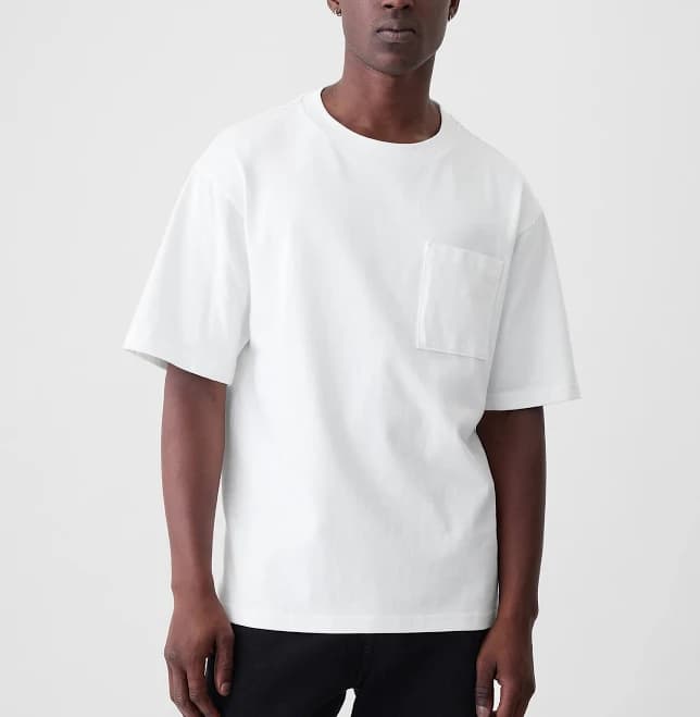 Gap Men's Heavyweight Relaxed Pocket T-Shirt