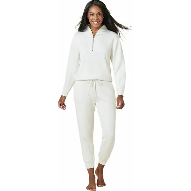 Women Softies DreamTech 1/4 Zip Jogger Set