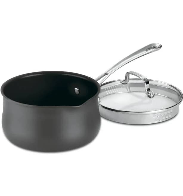 Cuisinart Contour Hard Anodized Saucepan with Cover