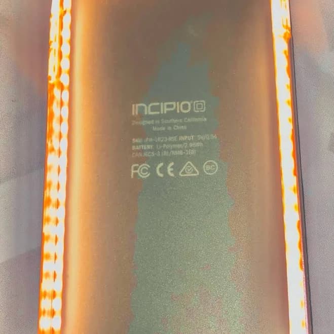Incipio Cell Phones & Accessories | Incipio Lux Brite Light Up Selfie Case For I Phone 7 , 7 Plus , 8 , 8 Plus | Color: Pink | Size: Os | Affu2010's