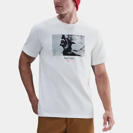 Men's Nike Sportswear Say Less Graphic T-Shirt