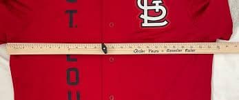 Nike Dri-Fit St Louis Cardinals Red Baseball Button Up Red Hoodie Size Large | eBay