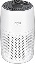 Air Purifiers for Bedroom Home Dorm, AHAM Verified, 3-in-1 Filter Cleaner With Aroma Pad, Filters Smoke, Allergens, Pet Dander, Odor, Dust, Office, Desktop, Core Mini-P, White